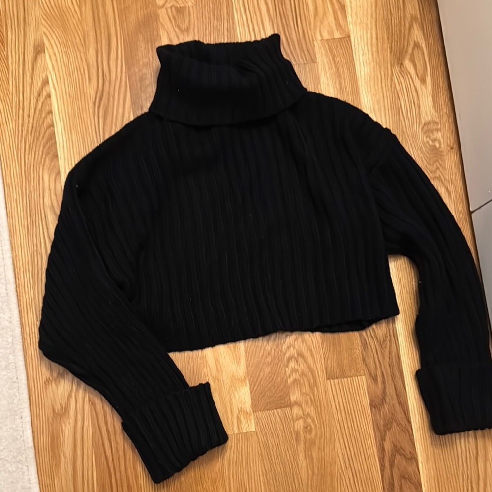 Forever 21 Ribbed Turtleneck Sweater